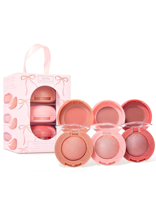XOXO blush & glow™ macaron trio