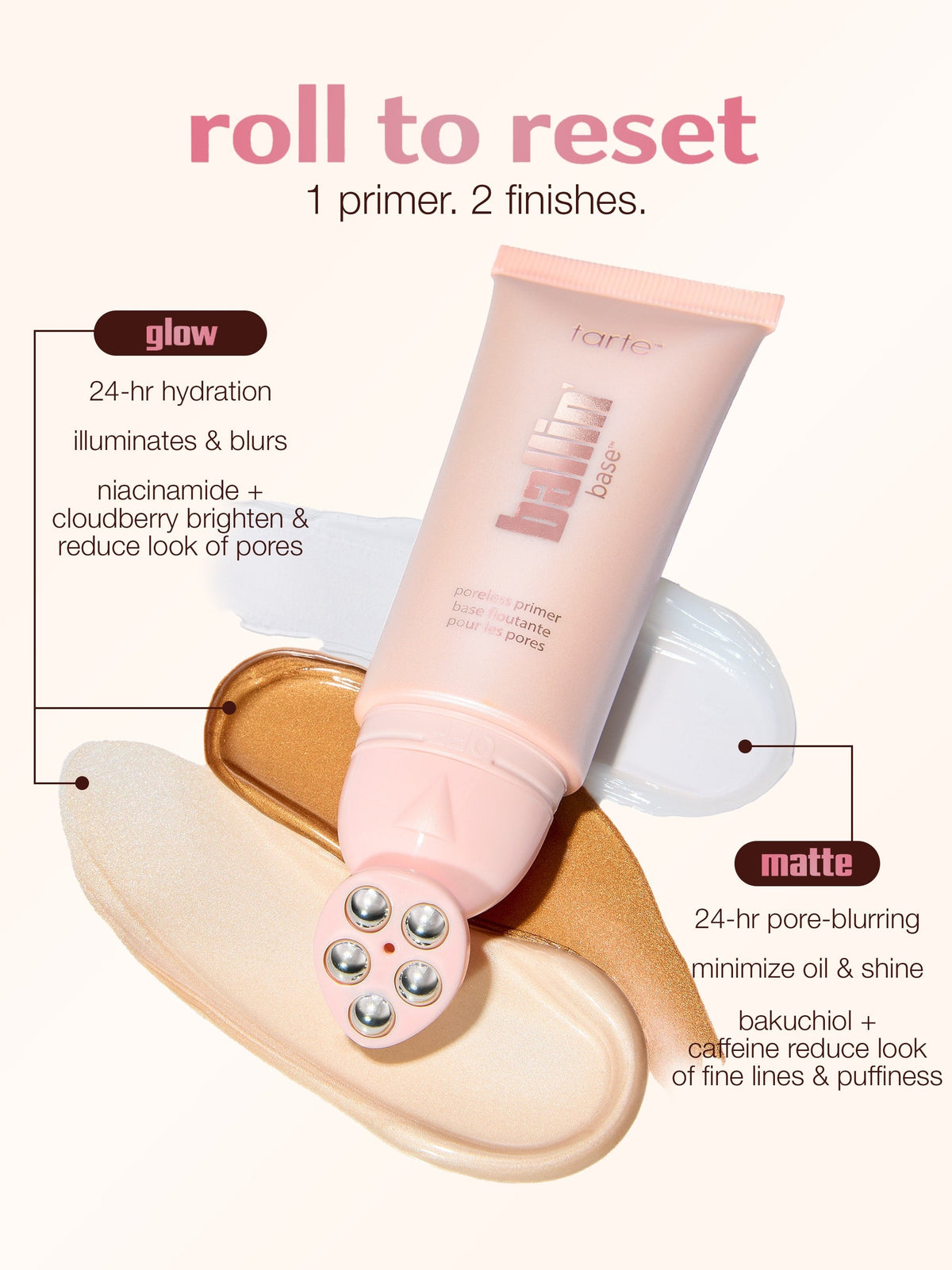 travel-size ballin’ base™ matte poreless primer