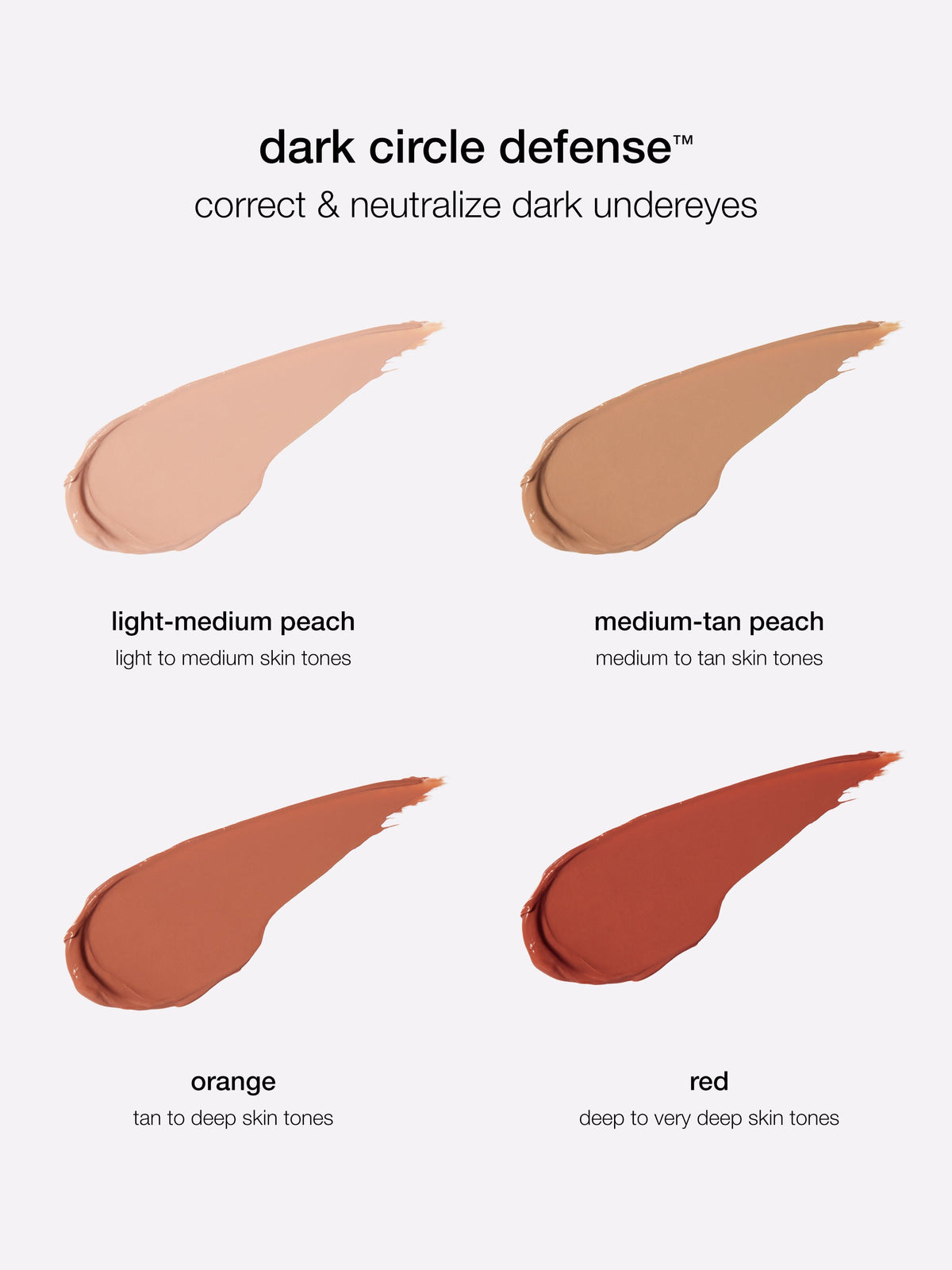 CC undereye & dark circle defense™ corrector brush duo