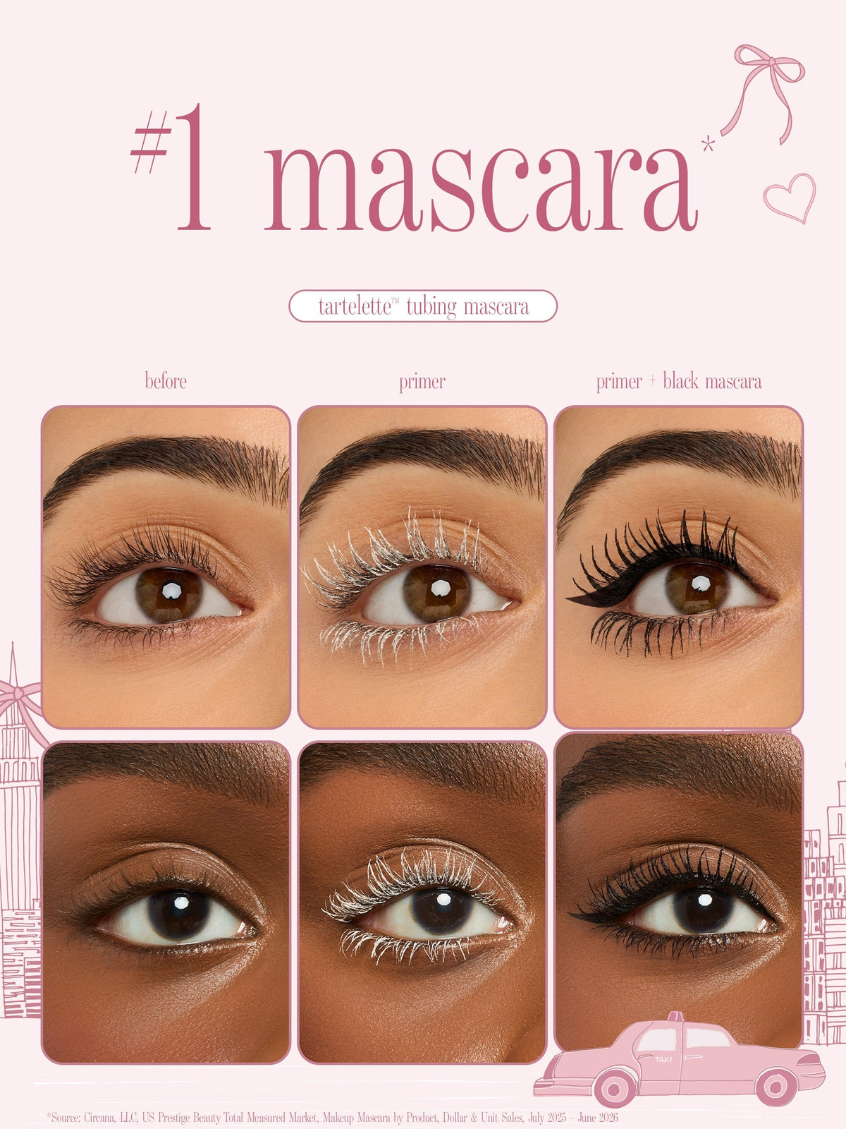 eyes on me mascara & liner clutch