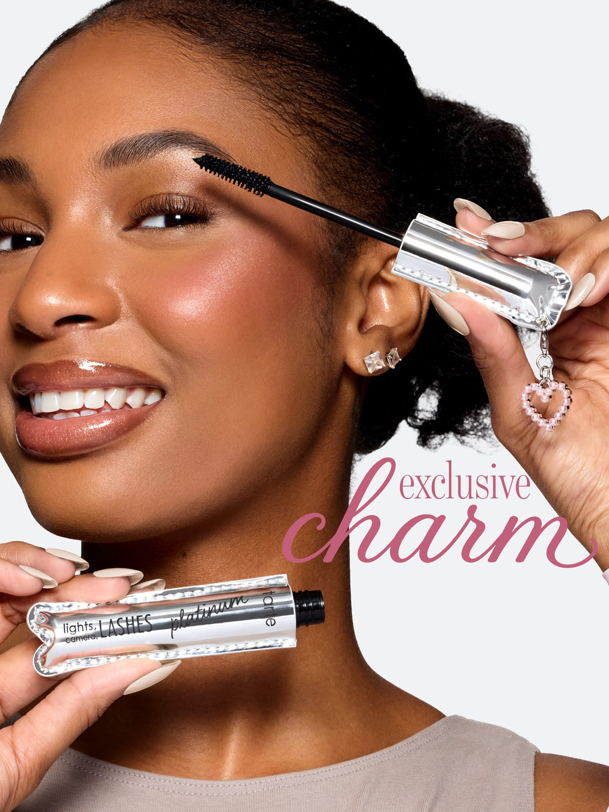 limited-edition lights, camera, lashes™ platinum mascara