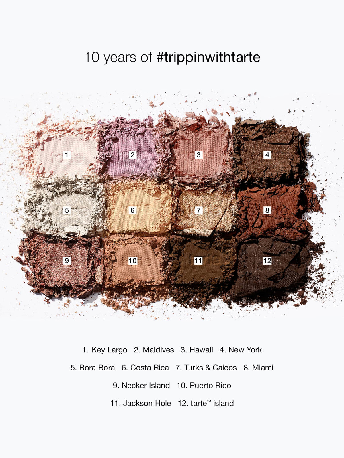 #trippinwithtarte Amazonian clay palette
