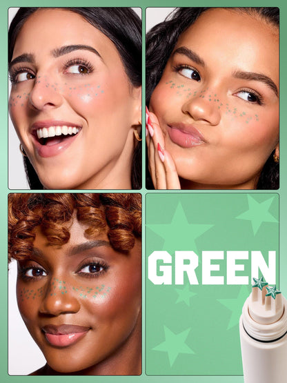 go with the faux™ starstruck freckle stamp