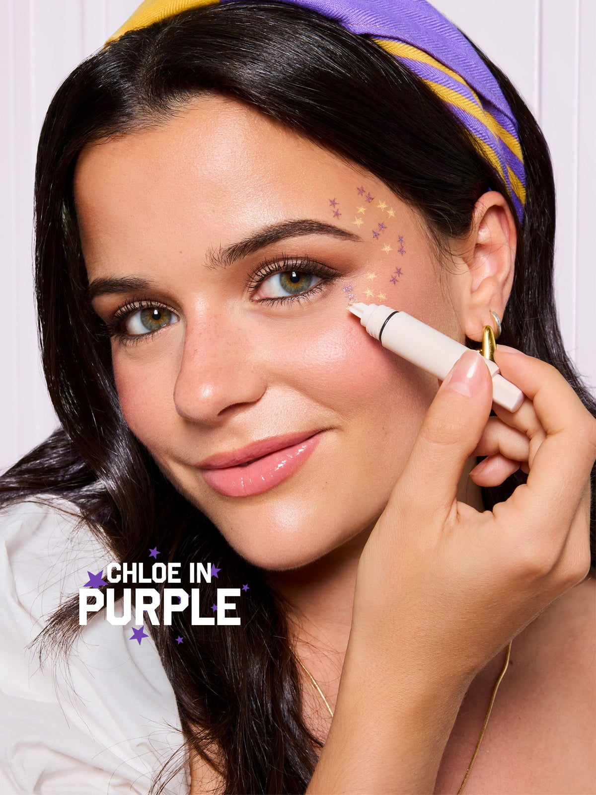 go with the faux™ starstruck freckle stamp